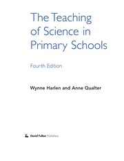 Front cover of The teaching of science in primary schools by Wynne Harlen