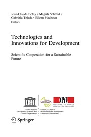 Cover of Technologies and Innovations for Development by Jean-Claude Bolay