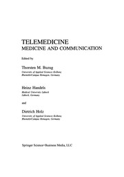 Cover of Telemedicine by Thorsten M. Buzug