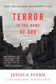 Front cover of Terror in the name of God by Jessica Stern