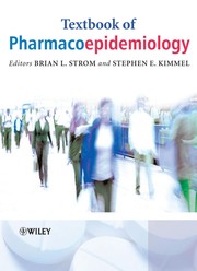 Front cover of Textbook of pharmacoepidemiology by Brian L. Strom