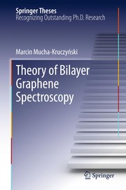 Front cover of Theory of Bilayer Graphene Spectroscopy by Marcin Mucha-Kruczyński