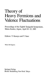 Front cover of Theory of Heavy Fermions and Valence Fluctuations by Tadao Kasuya