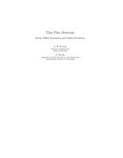 Cover of Thin film materials by L. B. Freund