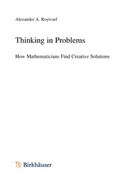 Cover of Thinking in Problems by Alexander A. Roytvarf