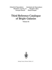 Front cover of Third Reference Catalogue of Bright Galaxies by Gérard de Vaucouleurs