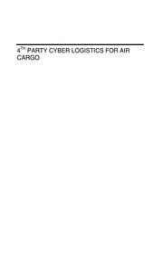 Front cover of 4th party cyber logistics for air cargo by Sung-Chi Chu