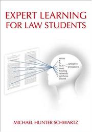 Cover of Expert Learning For Law Students by Michael Hunter Schwartz