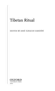 Cover of Tibetan ritual by José Ignacio Cabezón