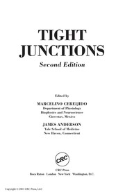 Cover of Tight junctions by Marcelino Cereijido