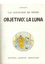 Cover of Objectif Lune by Hergé