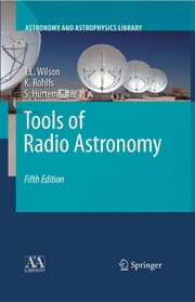 Cover of Tools of radio astronomy by K. Rohlfs