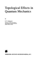 Front cover of Topological Effects in Quantum Mechanics by G. N. Afanasiev