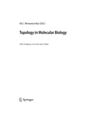 Front cover of Topology in molecular biology by Mikhail Ilʹich Monastyrskiĭ
