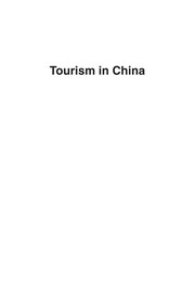 Cover of Tourism in China by Ryan, Chris