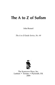 Front cover of The A to Z of Sufism by John Renard