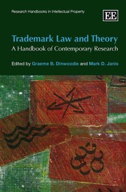 Cover of Trademark law and theory by Graeme B. Dinwoodie