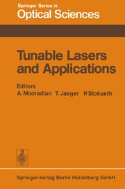 Cover of Tunable Lasers and Applications by A. Mooradian