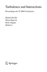 Cover of Turbulence and Interactions by Michel Deville