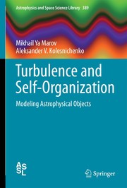 Cover of Turbulence and Self-Organization by Mikhail Ya Marov