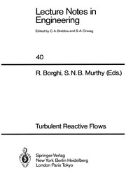 Front cover of Turbulent reactive flows by U.S.A.-France Joint Workshop on Turbulent Reactive Flows (1987)