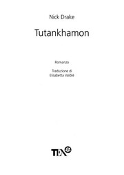 Cover of Tutankhamon by Nick Drake