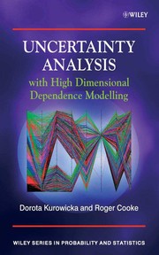 Front cover of Uncertainty analysis with high dimensional dependence modelling by Dorota Kurowicka