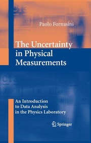 Front cover of The uncertainty in physical measurements by Paolo Fornasini