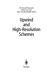 Front cover of Upwind and High-Resolution Schemes by M. Yousuff Hussaini