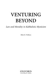 Cover of VENTURING BEYOND by ELLIOT R. WOLFSON
