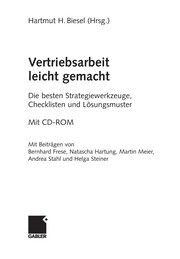 Front cover of Vertriebsarbeit leicht gemacht by Bernhard Frese