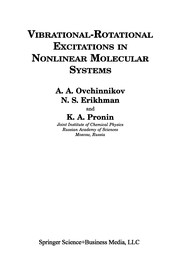 Front cover of Vibrational-Rotational Excitations in Nonlinear Molecular Systems by A. A. Ovchinnikov