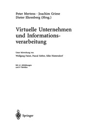 Front cover of Virtuelle Unternehmen und Informationsverarbeitung by Unknown