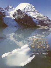 Cover of Foundations of earth science by Frederick K. Lutgens