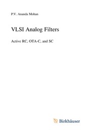 Cover of VLSI Analog Filters by P.V. Ananda Mohan