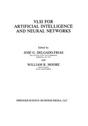 Front cover of VLSI for Artificial Intelligence and Neural Networks by José G. Delgado-Frias
