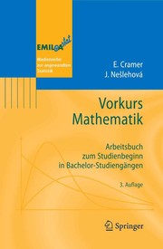 Cover of Vorkurs Mathematik by Erhard Cramer