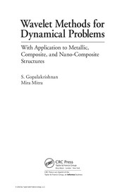Cover of Wavelet methods for dynamical problems by S. Gopalakrishnan