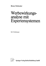 Front cover of Werbewirkungsanalyse mit Expertensystemen by Bruno Neibecker