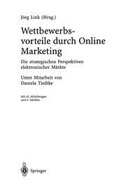 Front cover of Wettbewerbsvorteile durch Online Marketing by Jörg Link