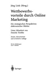Cover of Wettbewerbsvorteile durch Online Marketing by Jörg Link