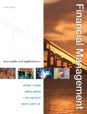 Cover of Financial management by Arthur J. Keown