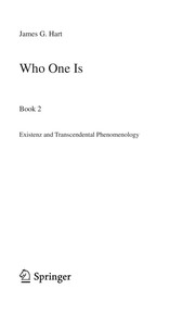 Cover of Who One Is by James G. Hart