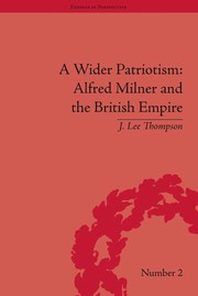 Front cover of A Wider Patriotism by J. Lee Thompson