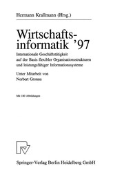 Cover of Wirtschaftsinformatik '97 by Gesellschaft für Informatik.