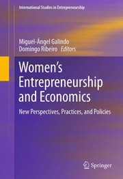 Cover of Women’s Entrepreneurship and Economics by Miguel Angel Galindo Martín