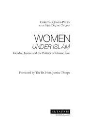Front cover of Women Under Islam by Chris Jones-Pauly