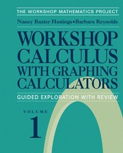Cover of Workshop calculus with graphing calculators by Nancy Baxter Hastings