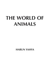 Front cover of The world of animals by Hârun Yahya