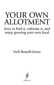 Front cover of Your own allotment by Neil Russell-Jones